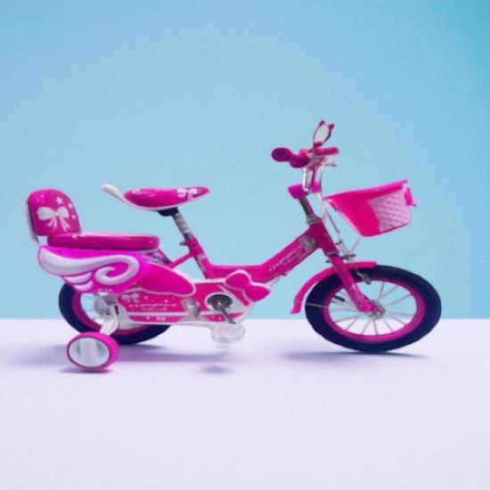 صورة دراجة فرحة الأميرة الوردية !